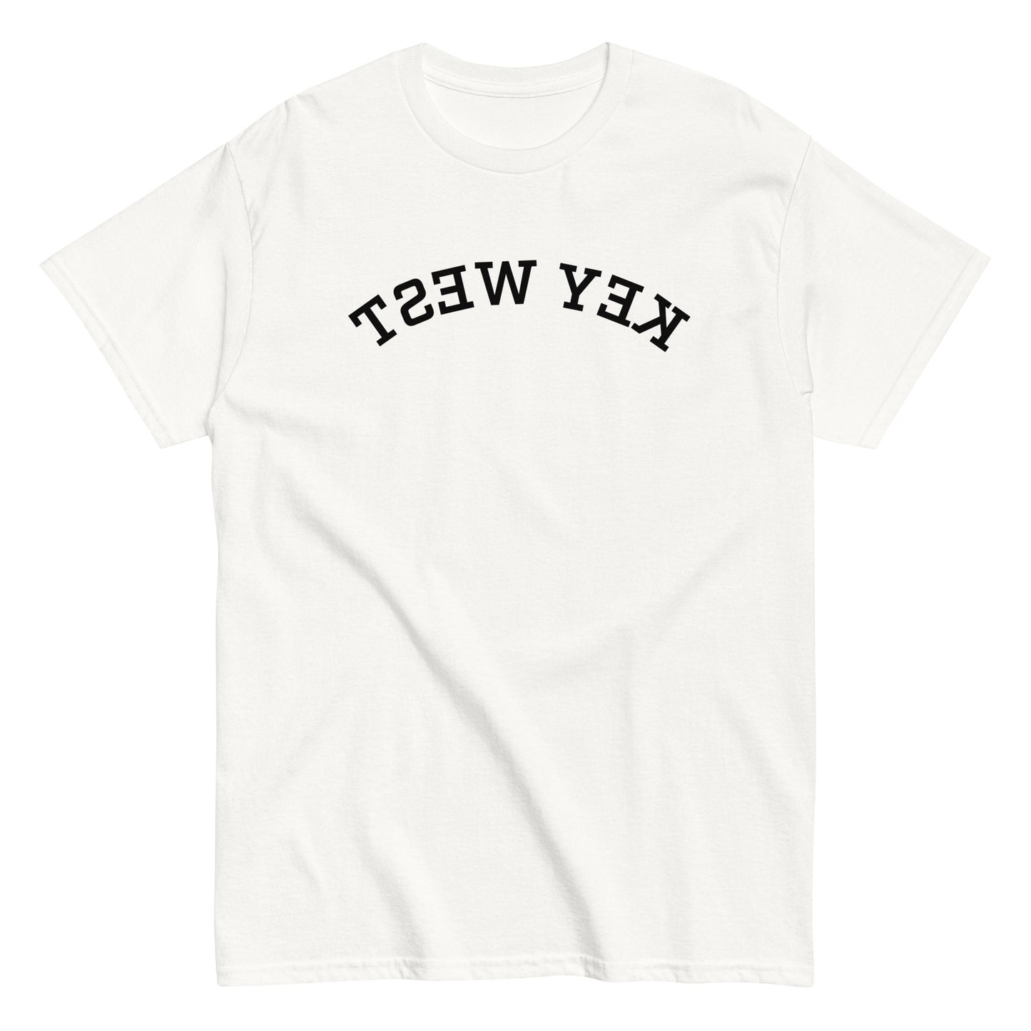 Flip Your Style: Discover the Unique Key West Backwards Tee!