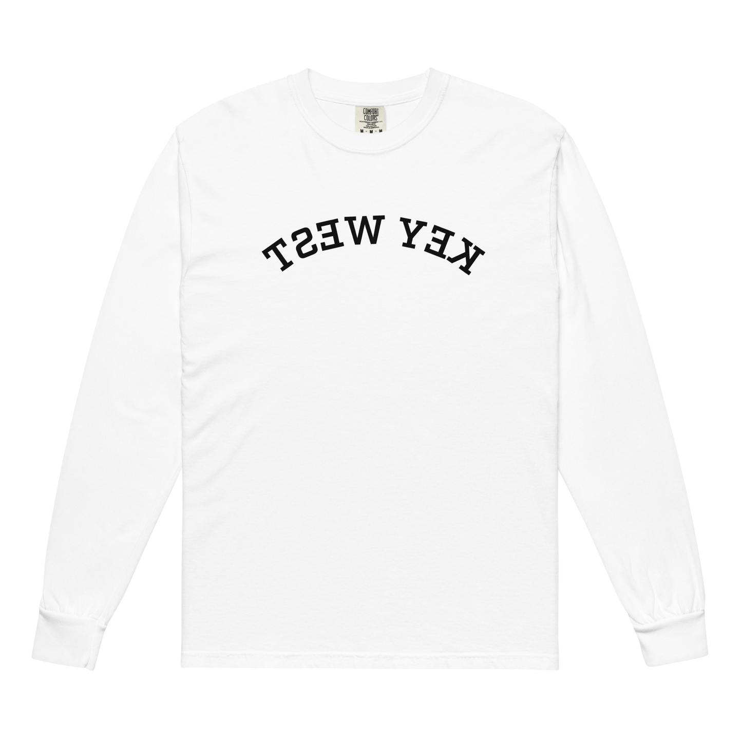 Backwards Tees Key West White Sweatshirt